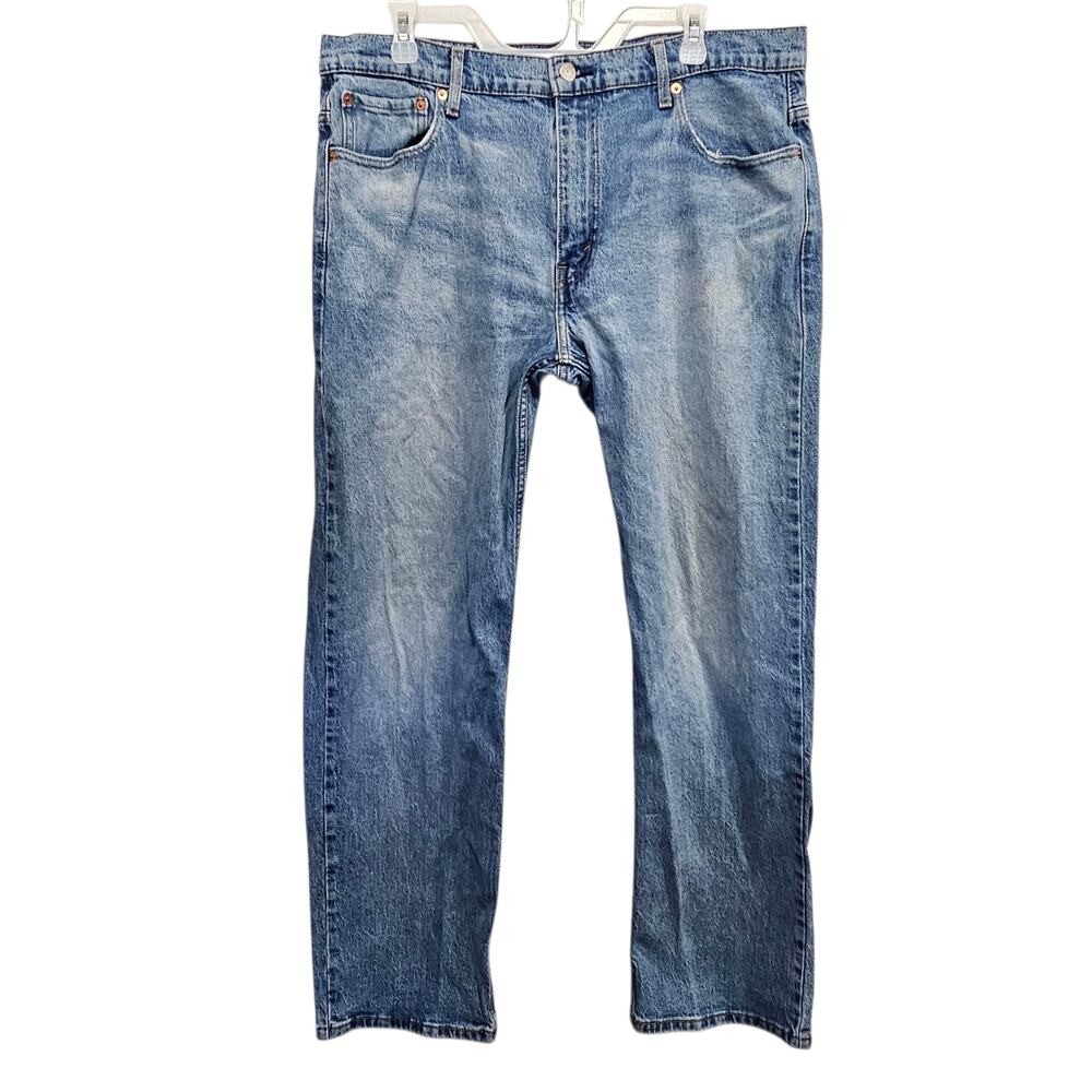 Levi's Light Blue Straight‎ Denim Men's 569's Jeans Size 36x34